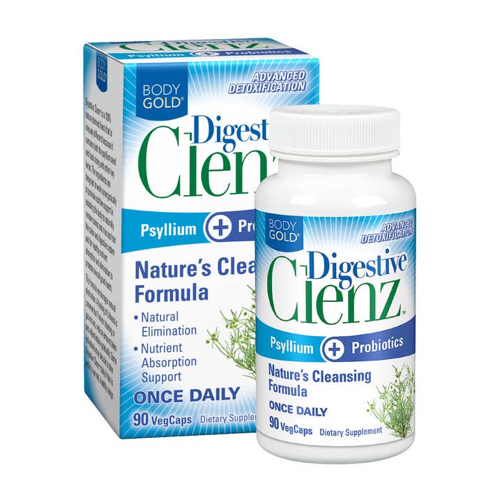Digestive Clenz Psyllium & Probiotics for wholesale by Body Gold
