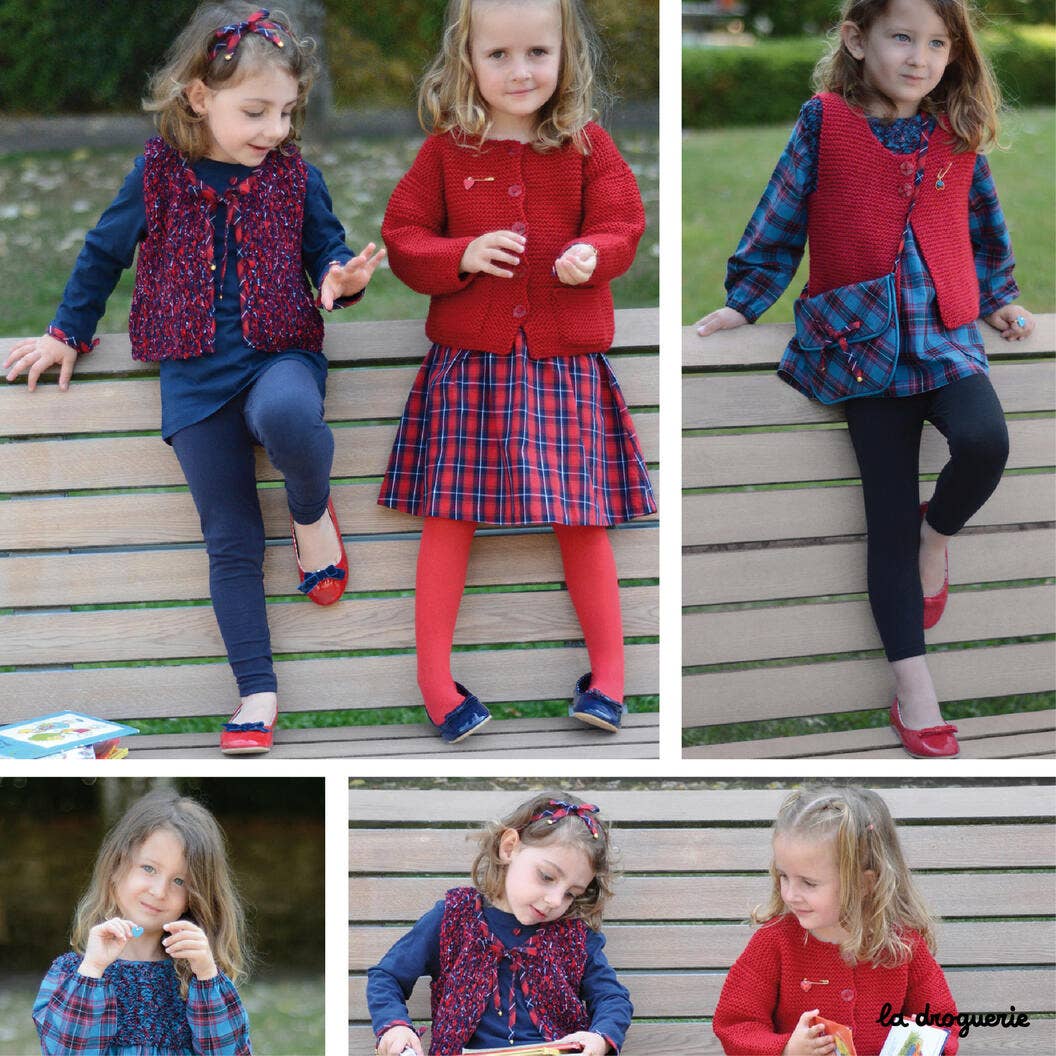 LA DROGUERIE - Wholesale Book - Adult - DIY Knitting and Sewing Book "My Little Clothes"1