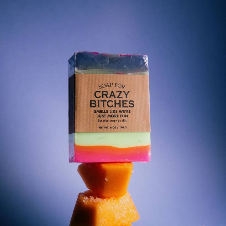Whiskey River Soap Co. - Wholesale Bar Soap - Soap for Crazy Bitches | Funny Soap1