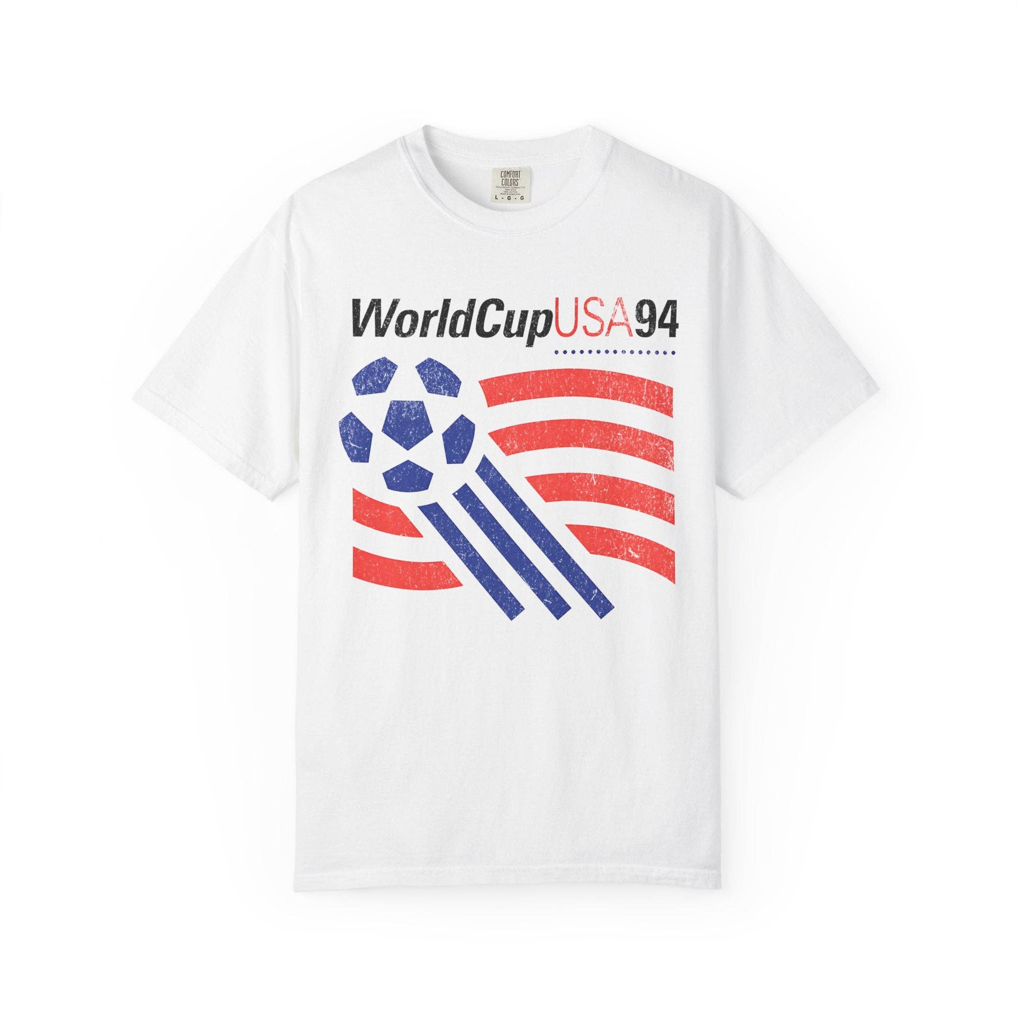 KILLER RETRO - Wholesale Screen Printed T-Shirt - Unisex - Retro World Cup USA 94 Soccer T-shirt6