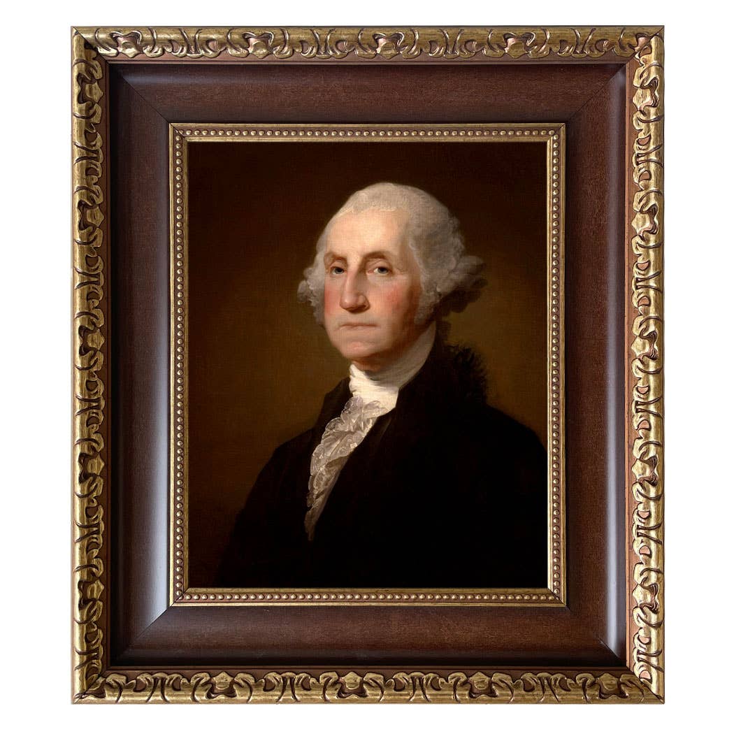 Madison Bay Co. - Historical Home Decor Reproductions - Wholesale Art Print - George Washington by Gilbert Stuart Vintage Painting Print32