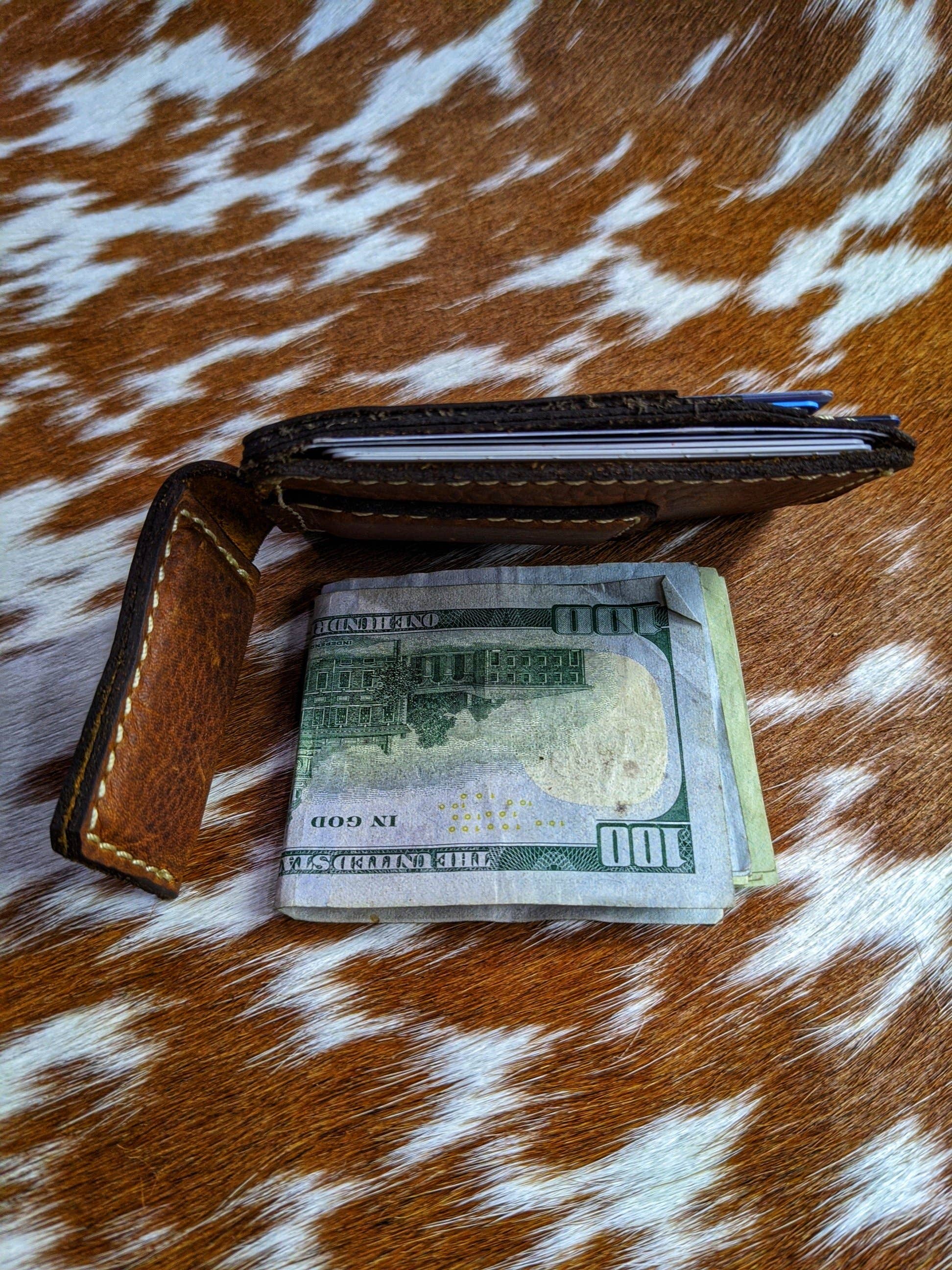 NDesigns Leather - Wholesale Wallet - Men's - "lil Hefe" Magnetic Wallet (Our #1 selling Wallet)6