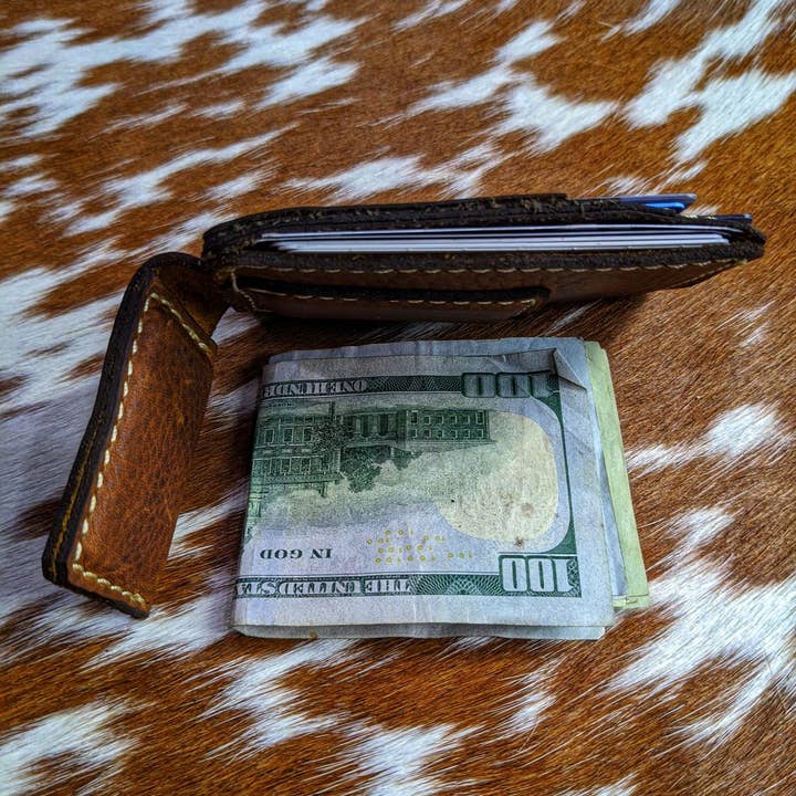 NDesigns Leather - Wholesale Wallet - Men's - "lil Hefe" Magnetic Wallet (Our #1 selling Wallet)6