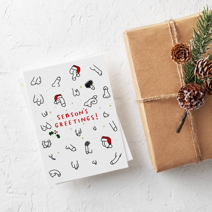 DICKS THE HALLS for wholesale by Greta Jane