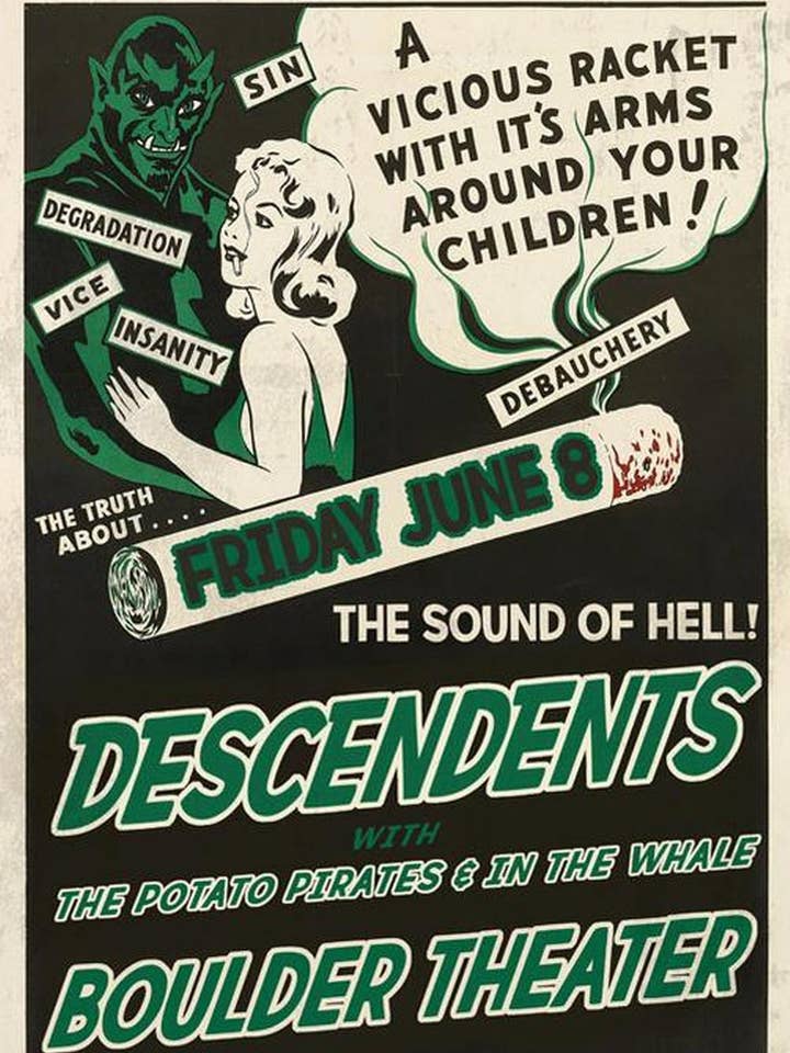 Descendents Boulder 2018 for wholesale by PosterSource