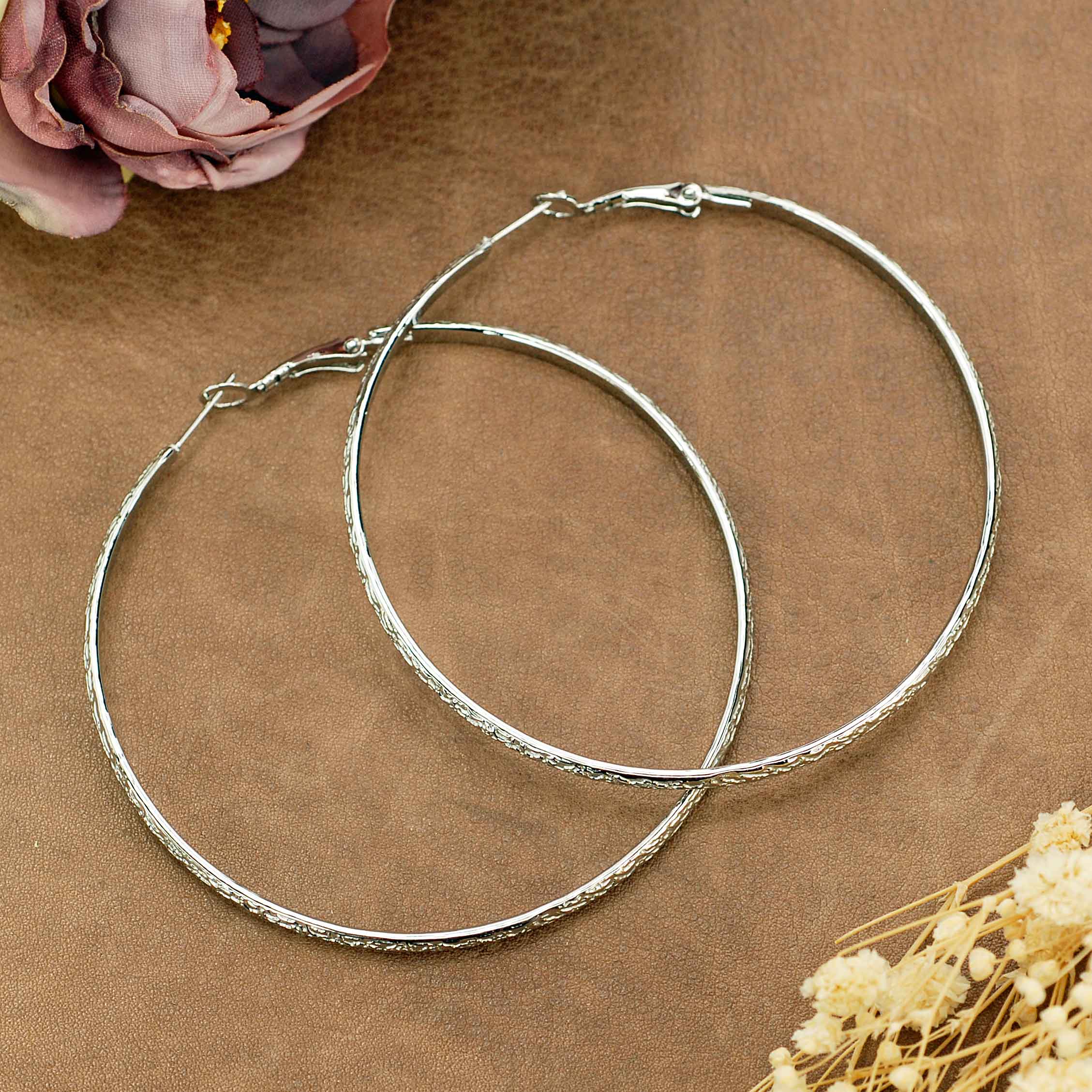 Merveilles du Monde - Wholesale Jewelry Set - Set of 16 pairs of stainless steel hoop earrings13