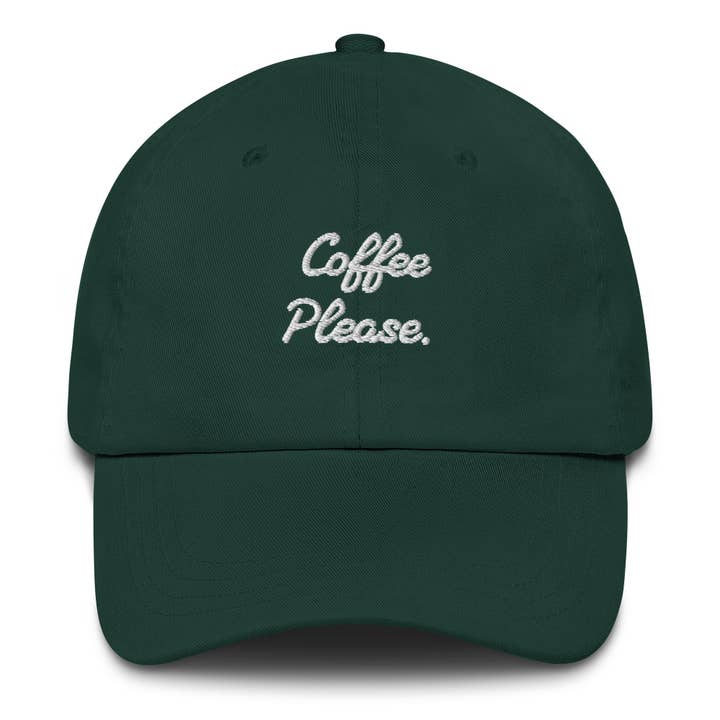 Coffee Please - Cap for wholesale by The Refined Spirit