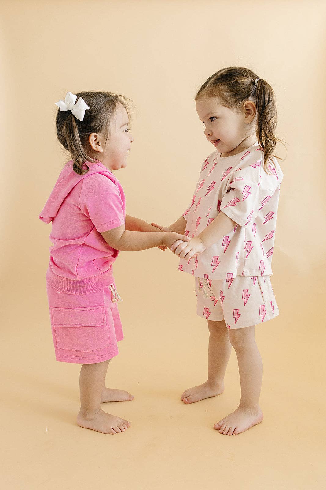 Lucky Panda Kids - Wholesale Top & Short Set - Kids - Shorts Set | Pink Bolts20