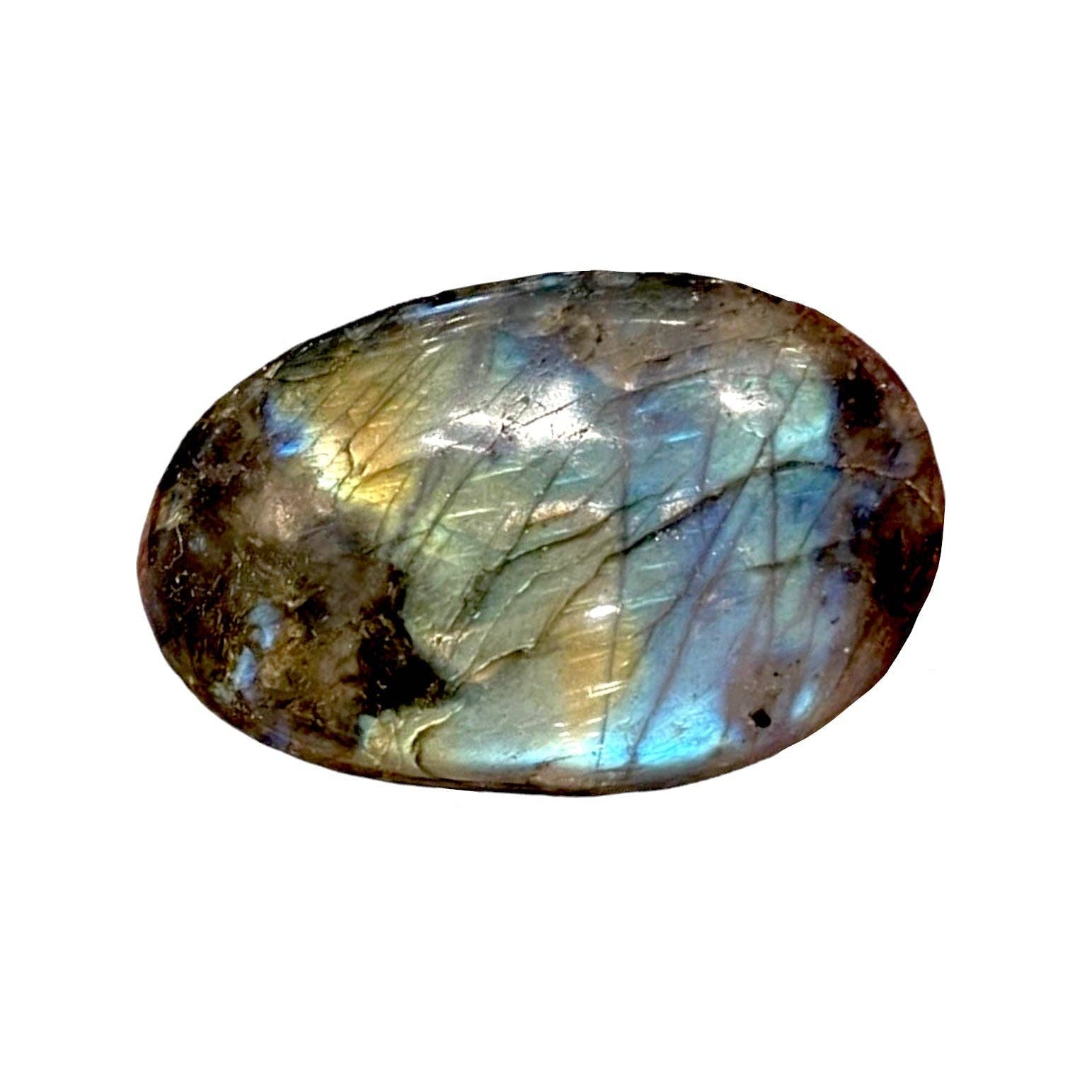 Foliesbijoux - Wholesale Spiritual Stone/Crystal - Labradorite A 30-40mm pebble0