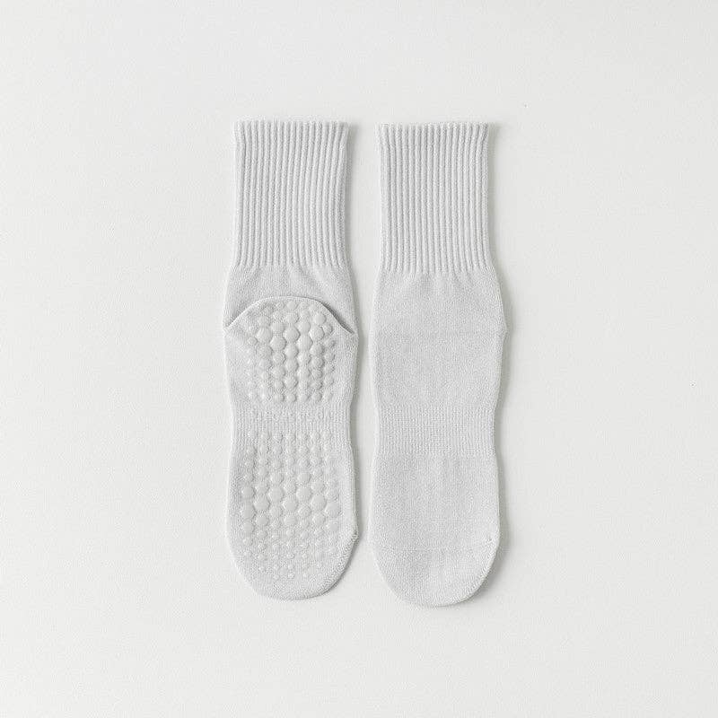 VividLux – Engroshandel Strømper - Dame – Ensfarvede yoga-gribesokker7