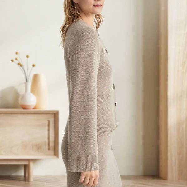 Marayn - Wholesale Cardigan - Women's - Soft Knit Cardigan European Style Cozy Chic