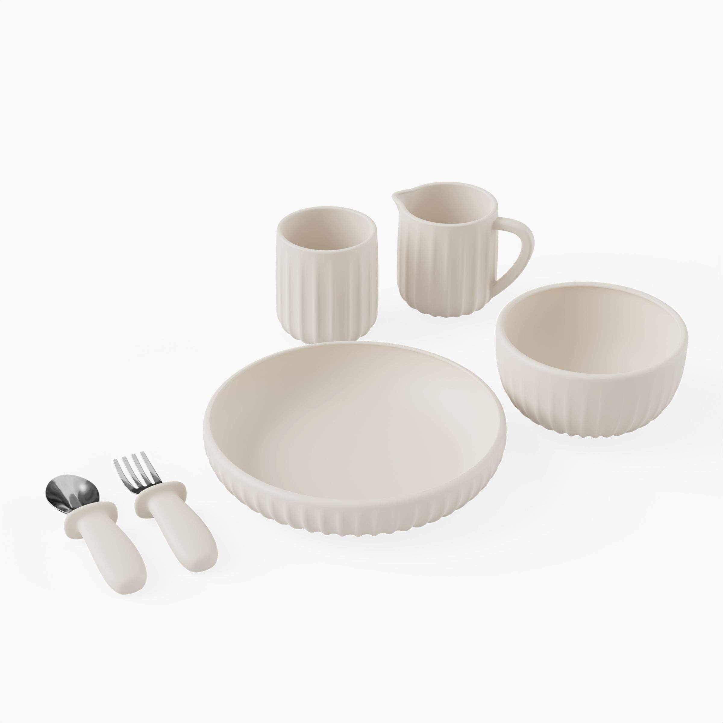LittleKind - Wholesale Dinnerware Set - Kids & Baby - Henley Silicone Dinnerware Set0