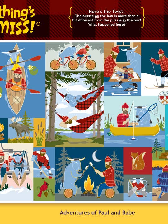 Les aventures de Paul et Babe pour la vente par PuzzleTwist