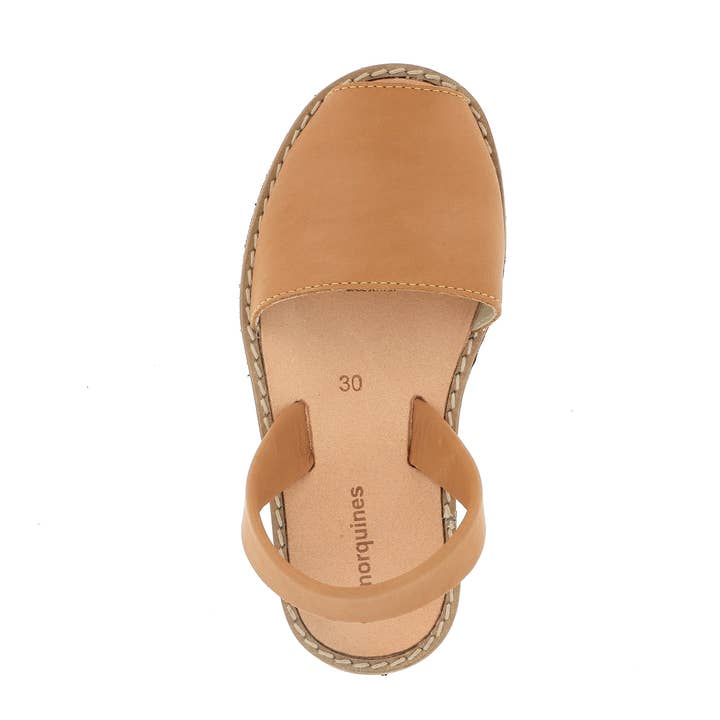 Avarca Cuir Naturel - Sandale été pour la vente par Minorquines