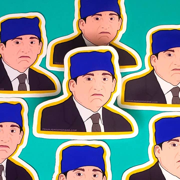 TEAM JEMINI DESIGNS - Wholesale Sticker - PRISON MIKE STICKER