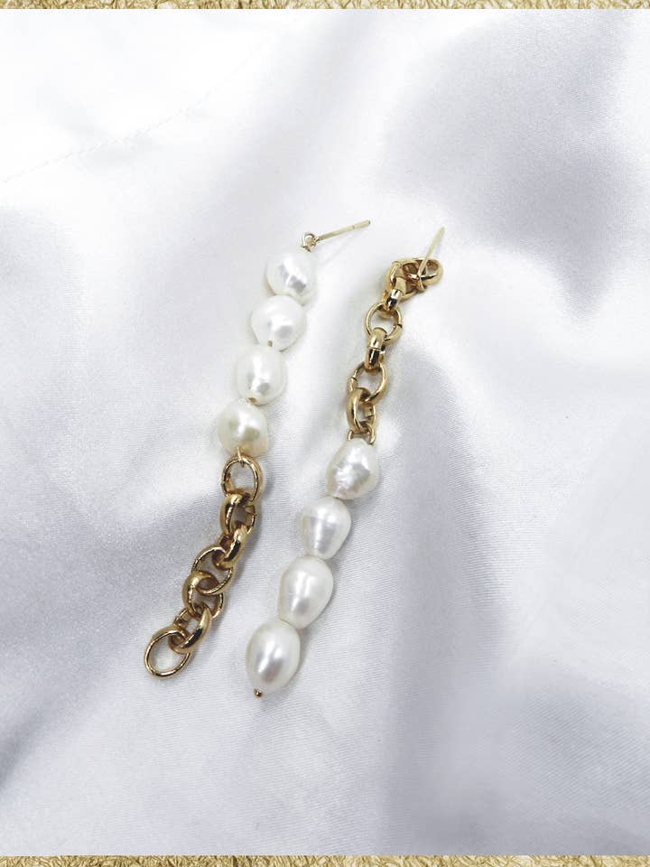 Boucles d'oreilles Gisèle pour la vente par JOORN PARIS BIJOUX