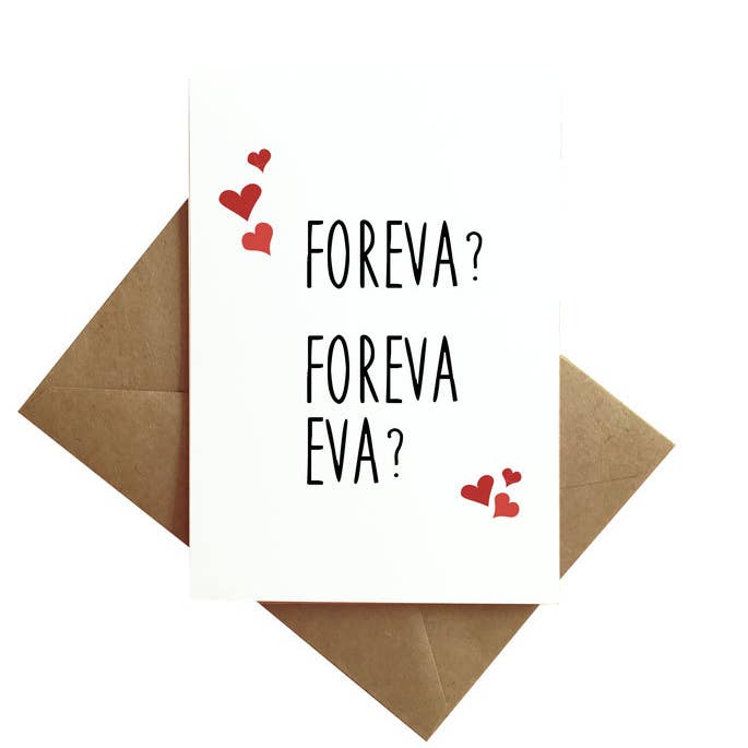 By Ms James - Wholesale Love Card - Foreva Eva Card0