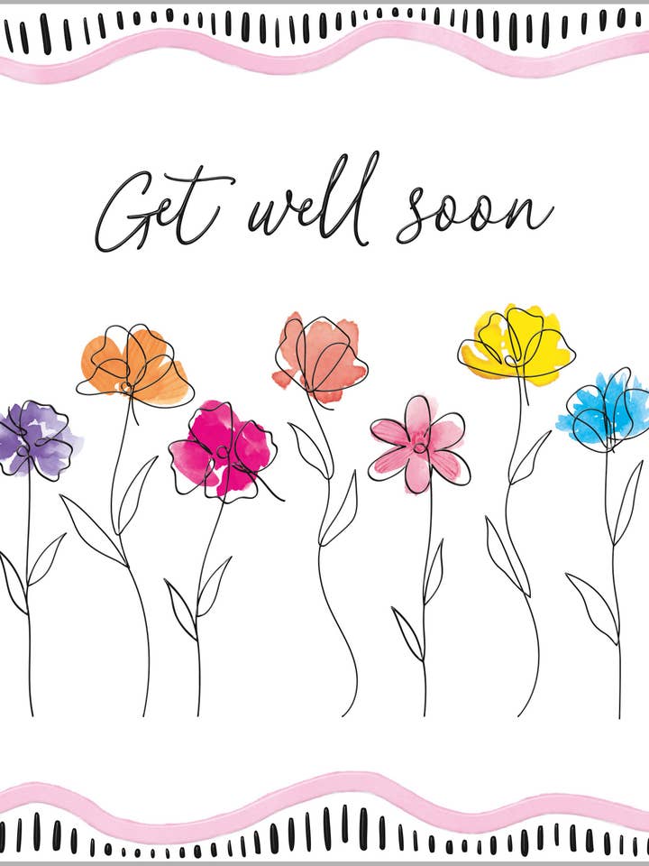 Krya på dig blomsterstjälkar för wholesale av Abacus Cards and Clare Maddicott Publications