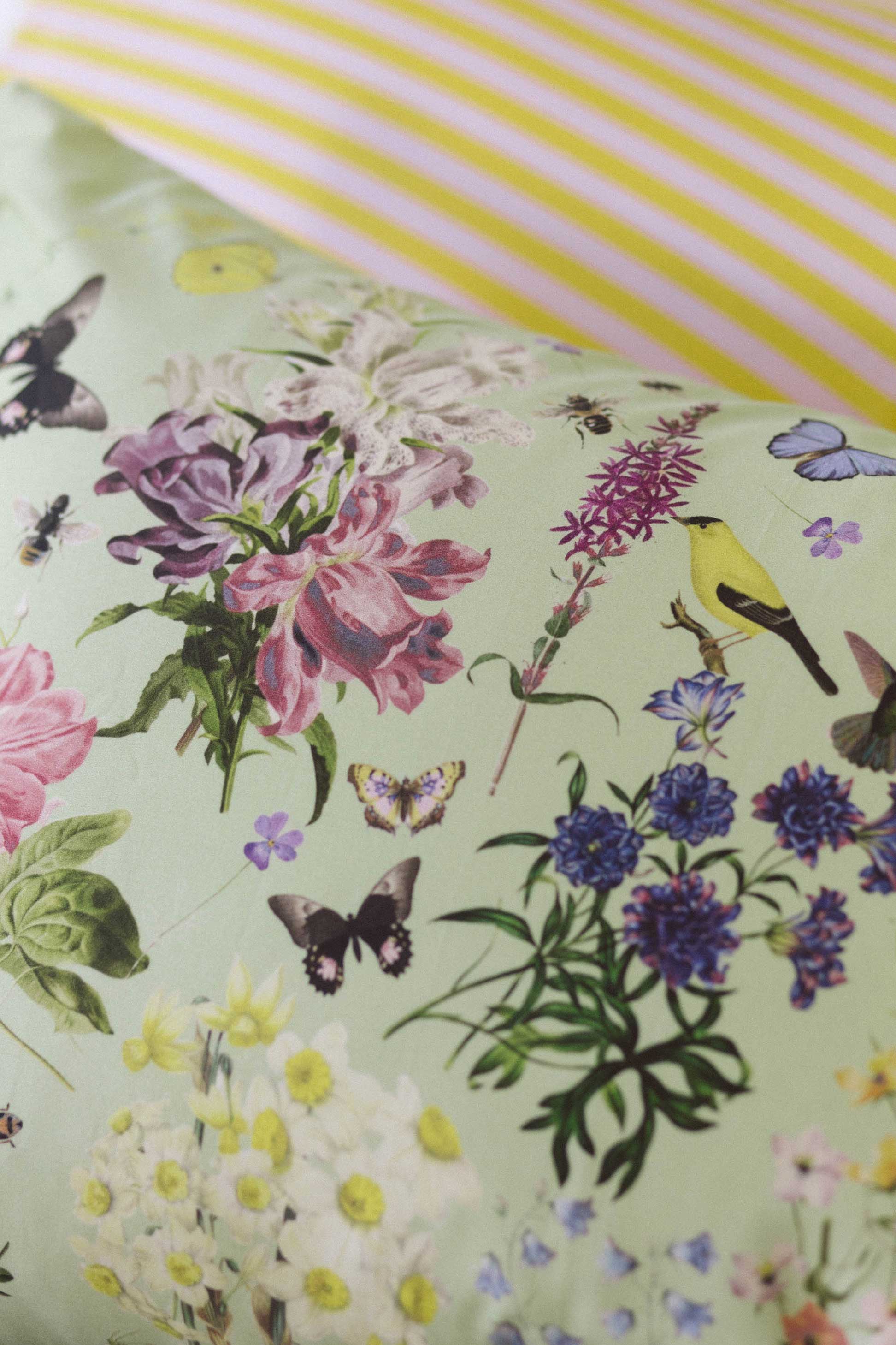 Lazybones - Vendita all'ingrosso Federe/copricuscino - Set di federe Busy Garden *cotone biologico2