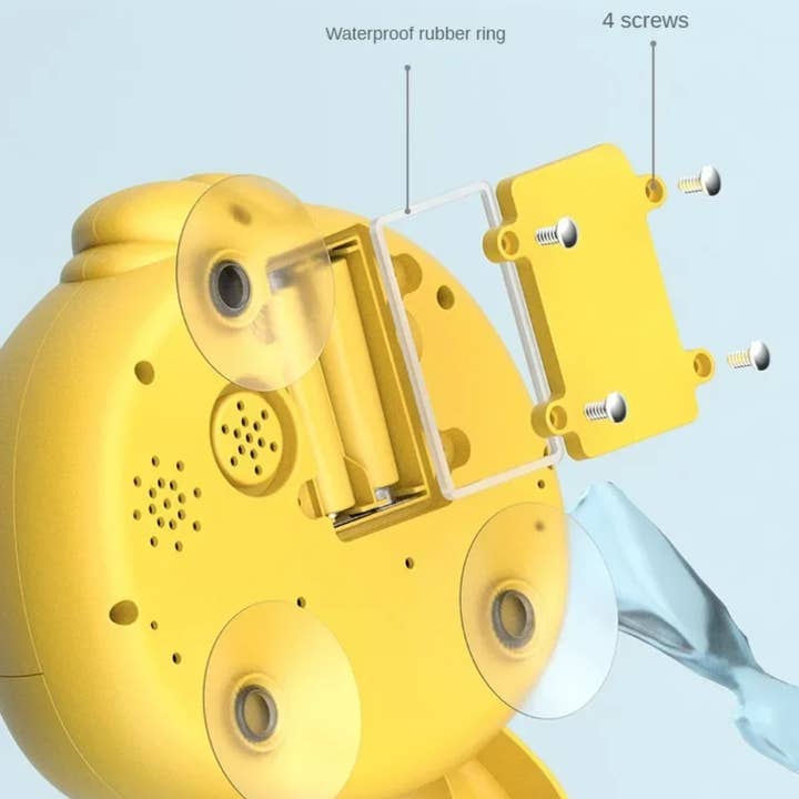 Toyarina - Wholesale Bath toy – Baby - Bubble Duck Baby Bath Toy with Funny Bubble Maker3