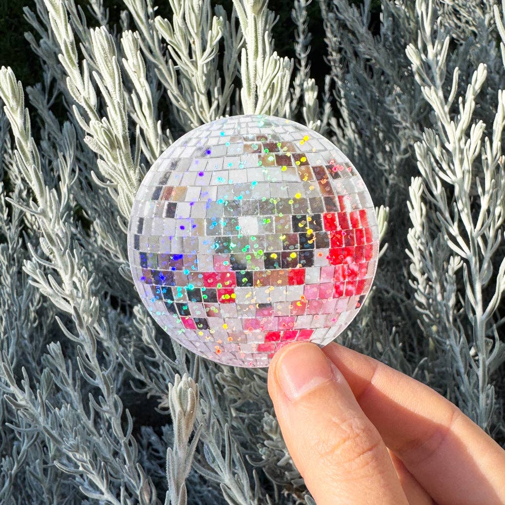 Julia Ockert - Vendita all'ingrosso Adesivo - Adesivo Brillante a Forma di Palla da Discoteca