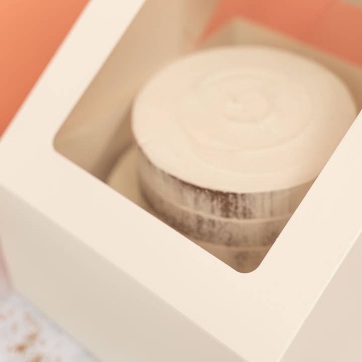 Brown Bakery Boxes with Window | Pack of 20 10"H x 10"W x 5"H for wholesale on Faire5