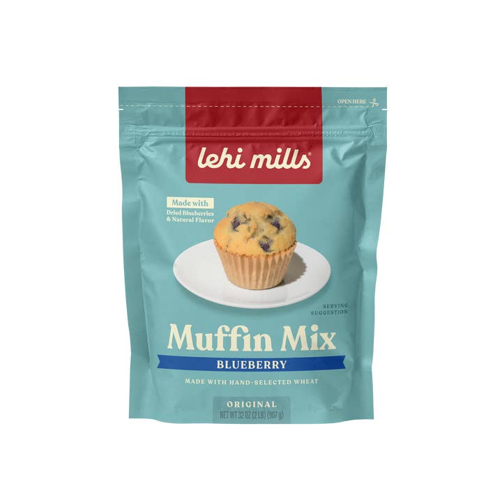 Lehi Mills - Wholesale Muffin Mix - Blueberry Muffin Mix