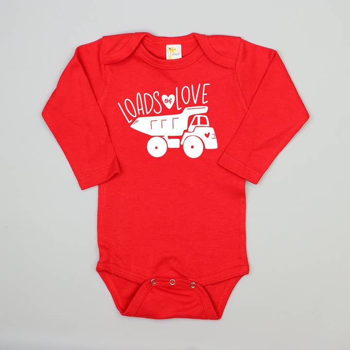 Loads of Love | Valentine's Day Bodysuit for wholesale by Cuddle Sleep Dream