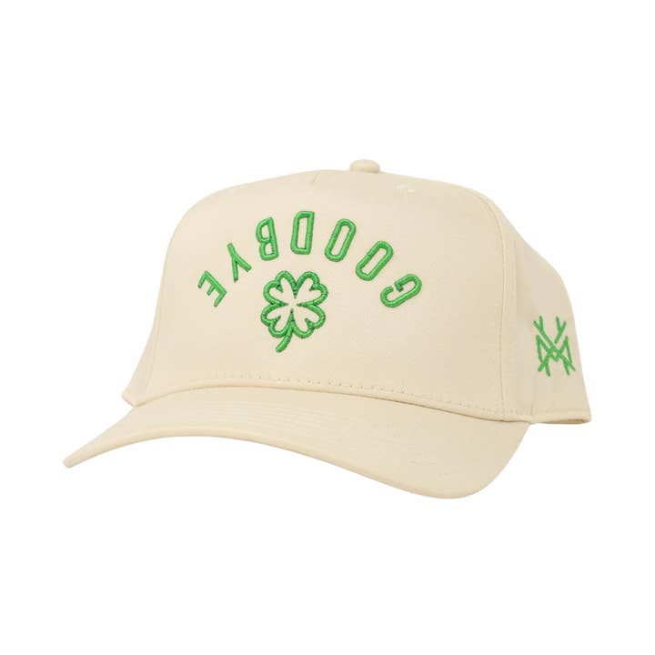 Irish Goodbye Trucker Hat for wholesale by The Mad Hatter Co