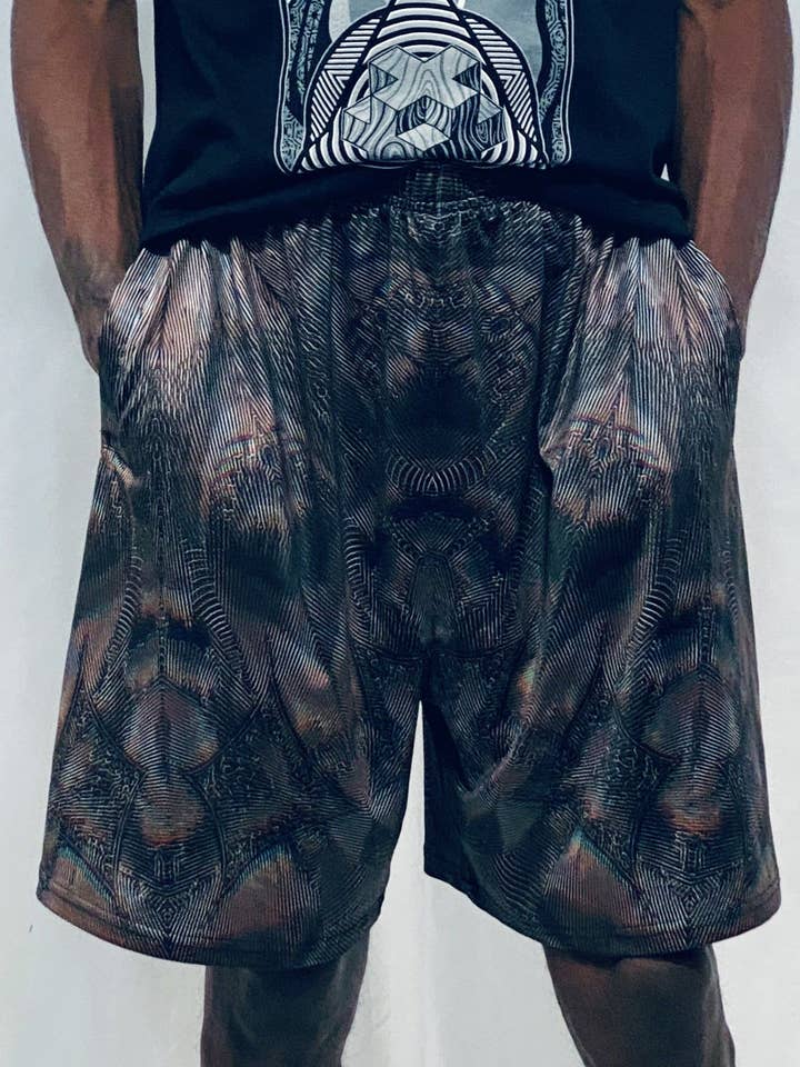 PatternNerd - „Isness“ - Gym Shorts - Begrænset udgave af 111 for engroshandel hos The Headspace