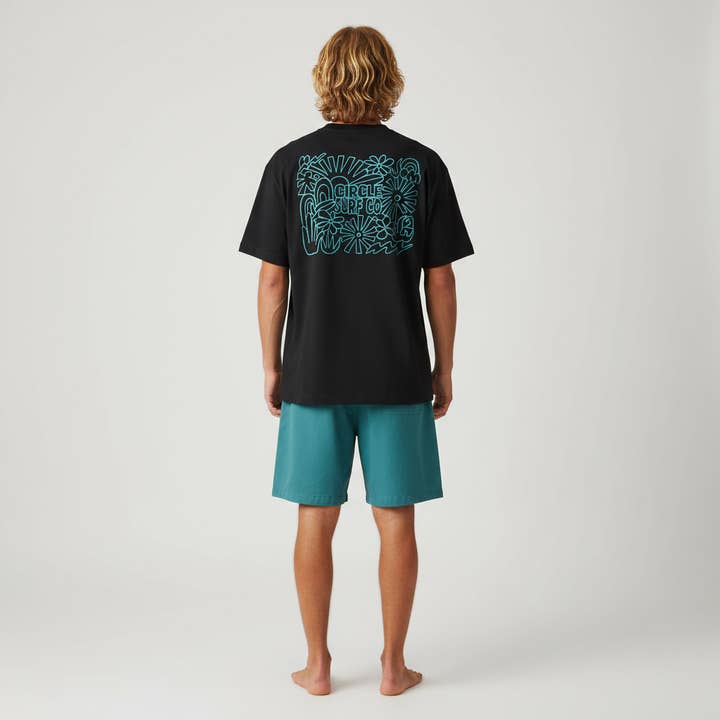 Collection cropped premium T-shirt for wholesale by Circle Surf Co