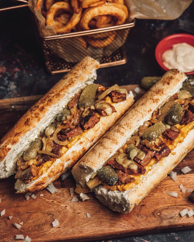 Sgaia Foods - Vendita all'ingrosso Pasti pronti a lunga conservazione - Bistecca vegana dal gusto originale (2x100g)3