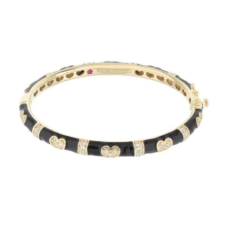Pave Love Stackable Bangle for wholesale by Lauren G Adams