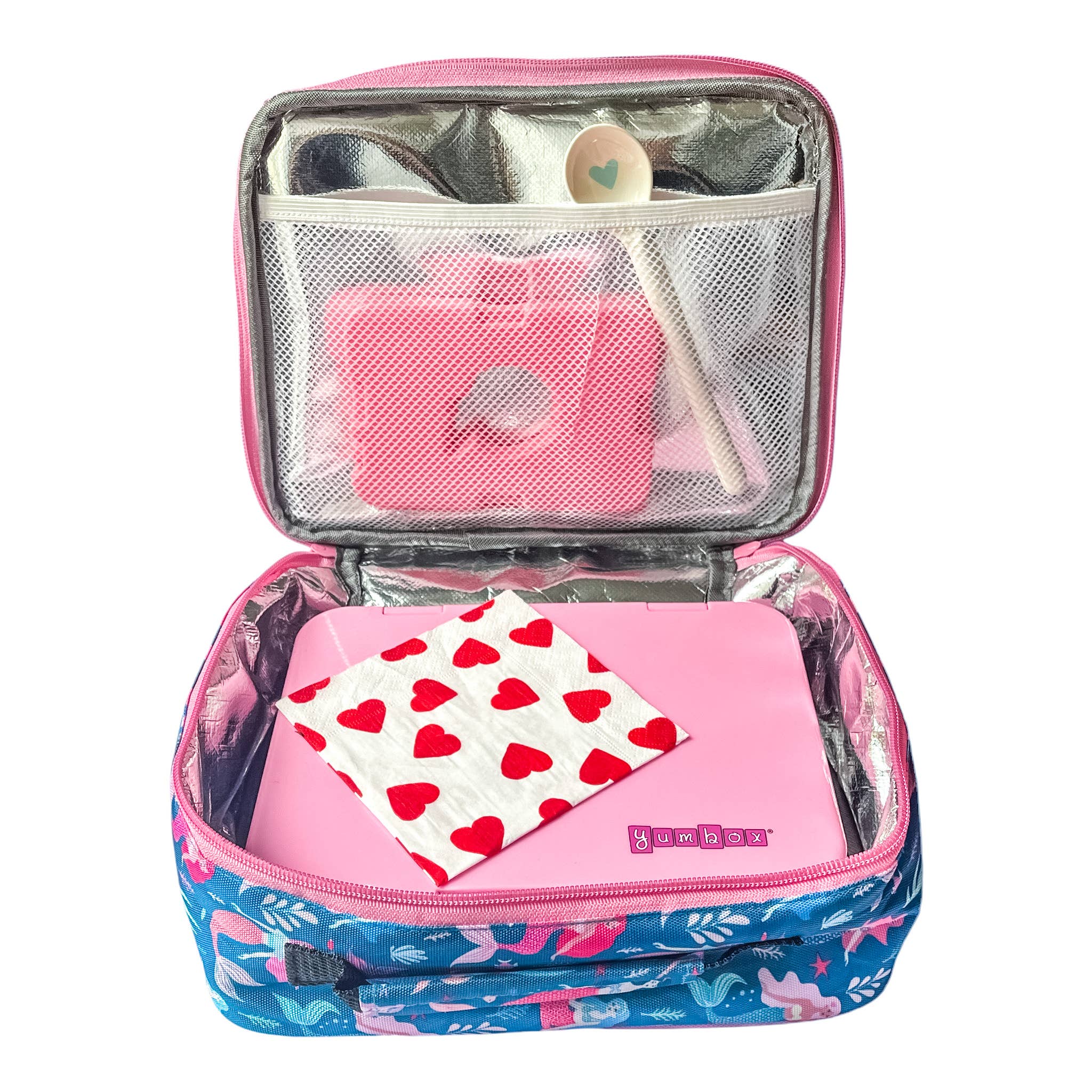 Yumbox - Wholesale Lunch Bag/Box - Yumbox Prêt – Leakproof Stainless Steel Bento - Versailles Pink6