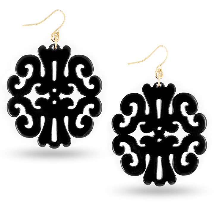ZENZII Jewelry - Wholesale Dangle Earrings - Uptown Swirl Earring3