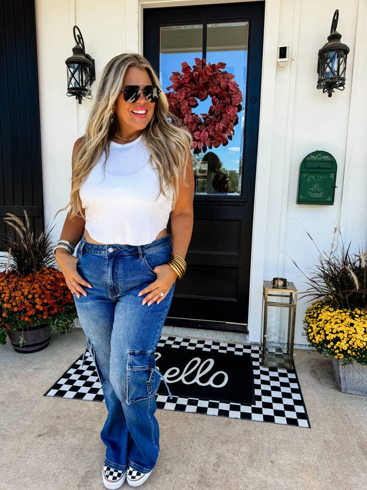 BLAKELEY - Wholesale Jeans - Women's - KYA CARGO JEANS
