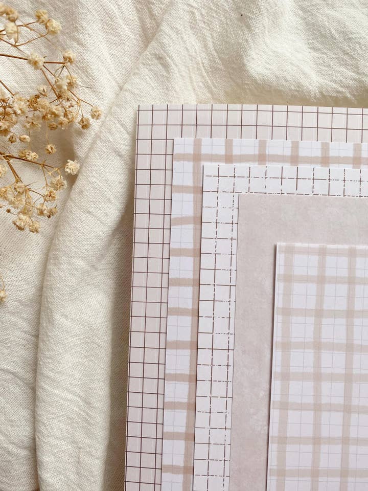 5 papéis de scrapbook autocolantes A5 por atacado de Chapteries