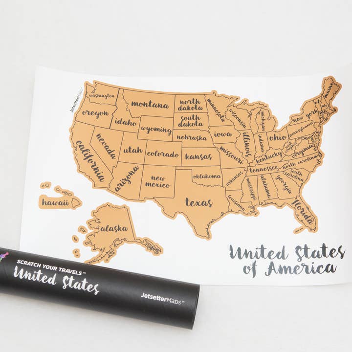 Suade - Vente Cartes - Grattez la carte de vos voyages aux États-Unis4