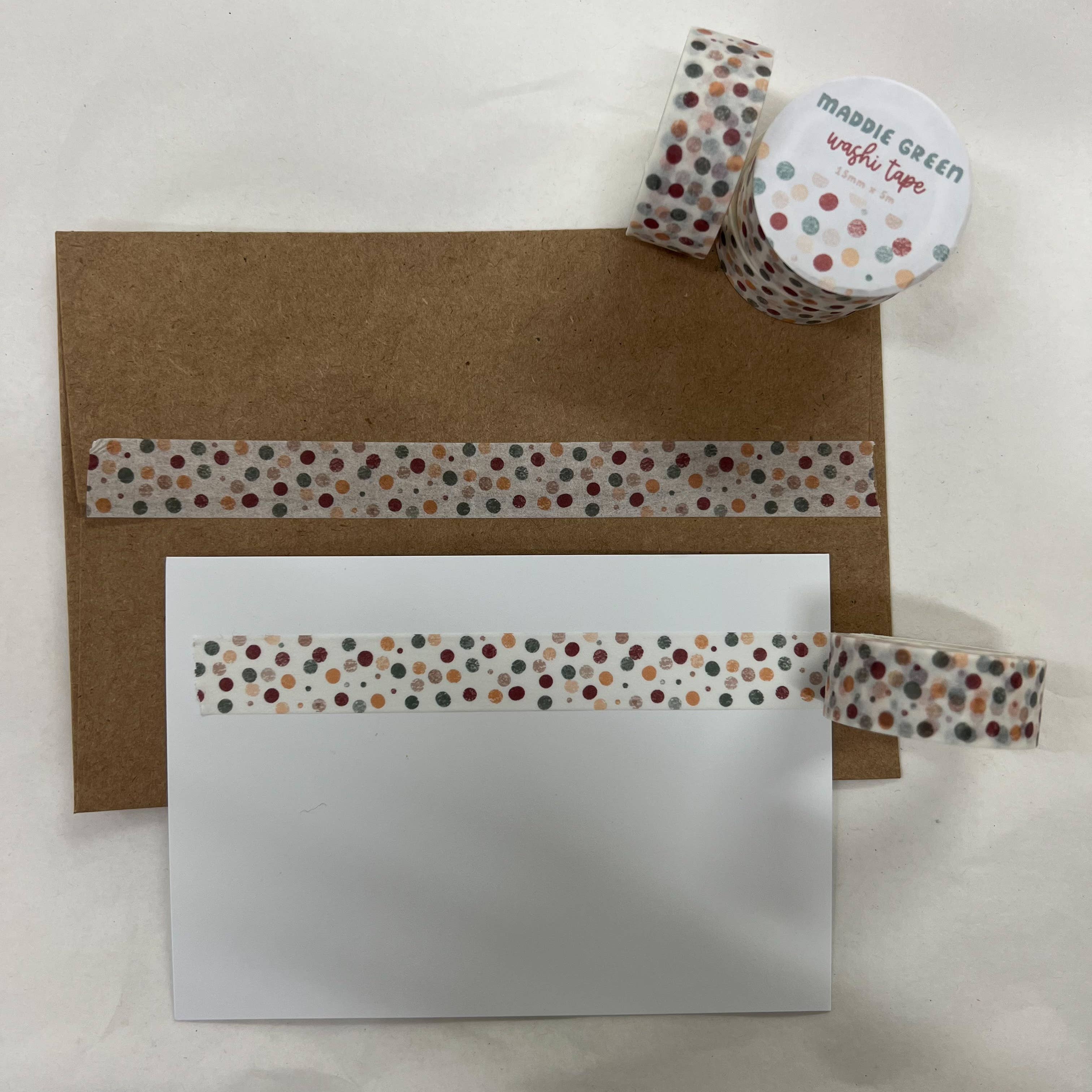 Maddie Green Designs - Wholesale Washi Tape - Polka Dot Signature Washi Tape2
