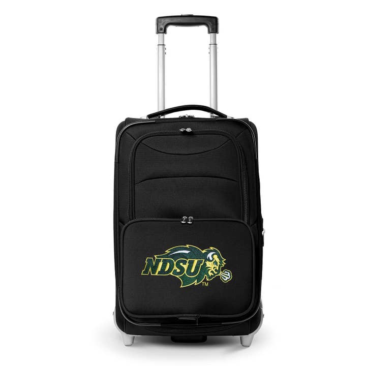 NCAA North Dakota State Bison 21" Carry-On Rolling Soft side for wholesale by Mojo Licensing