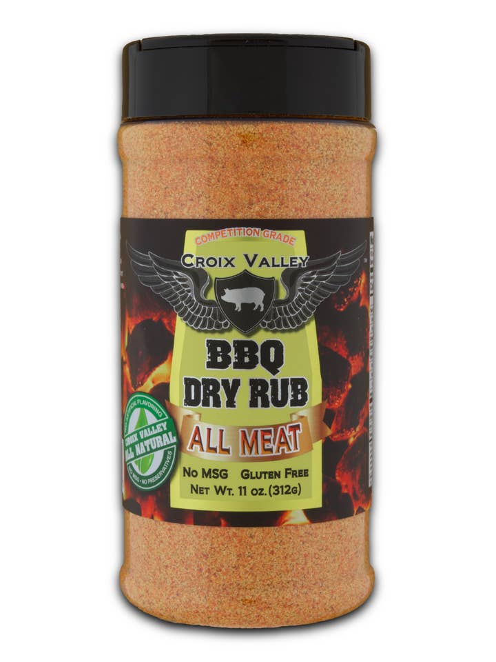 Croix Valley All Meat BBQ Dry Rub for wholesale by Croix Valley Foods