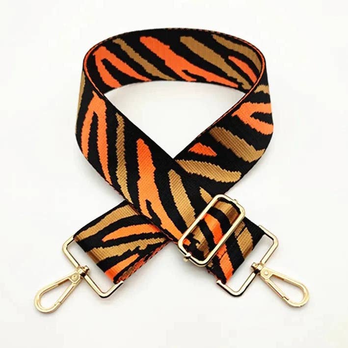 Cassette Barcelona - Wholesale Bag strap – women's - Cassette - Zebra Strap Gold & Silver6