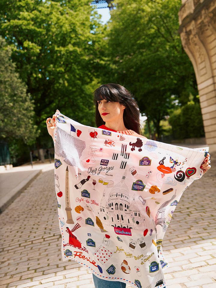 Foulard NORMA Paris for wholesale by Léopoldine Chateau