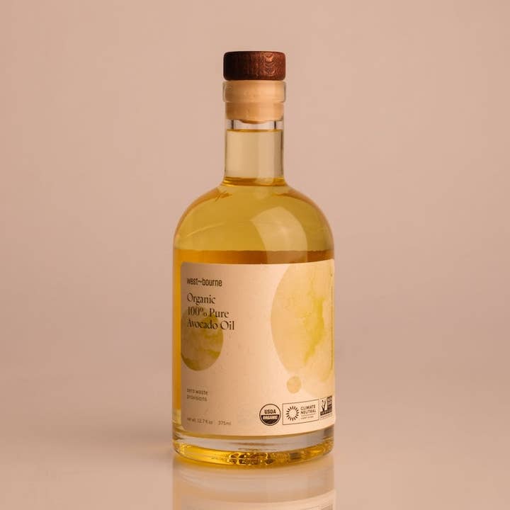west~bourne - Wholesale Cooking Oil - Organic 100% Pure Avocado Oil 375ml