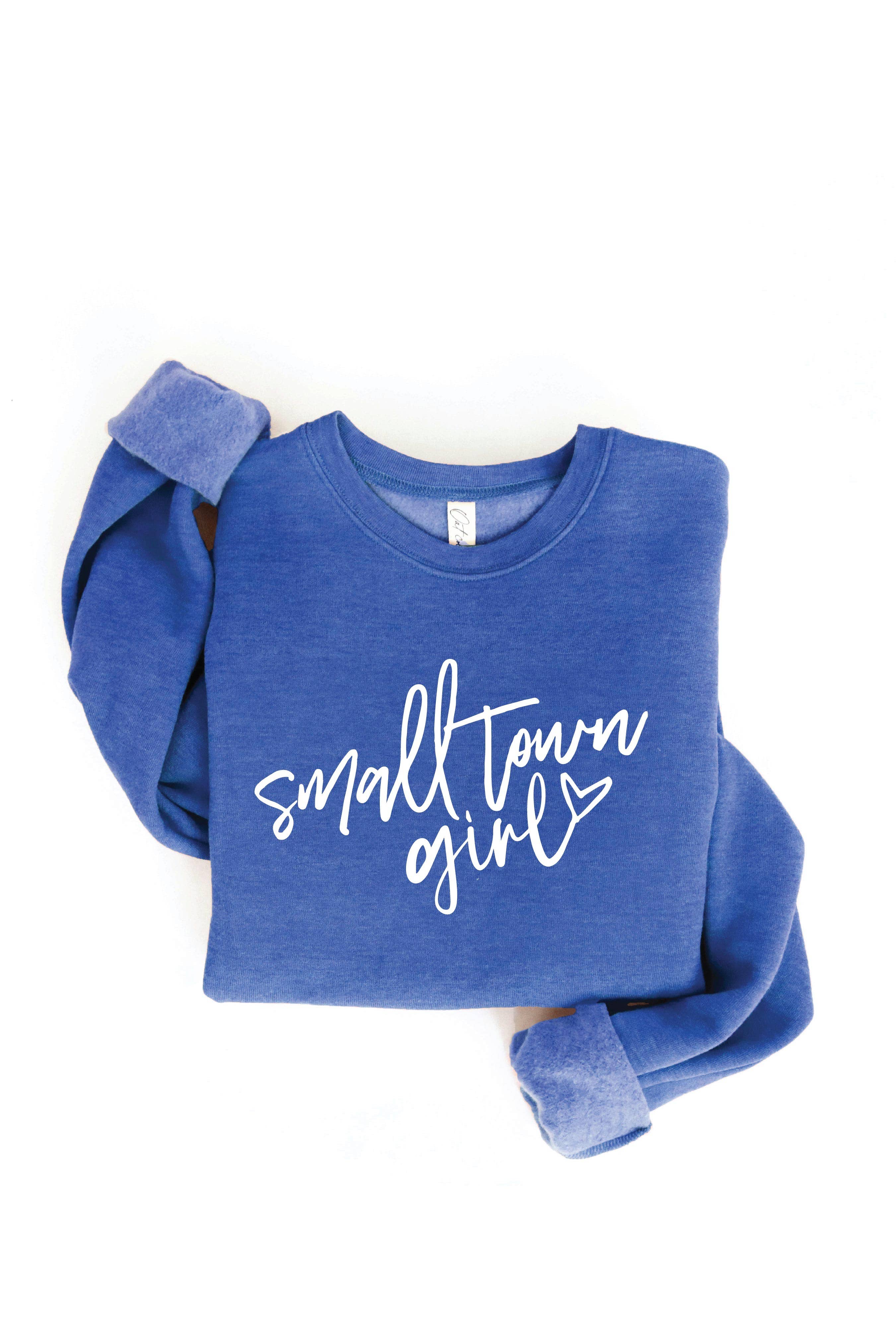 OAT COLLECTIVE - Wholesale Graphic Sweatshirt - Women's - SMALL TOWN GIRL  Graphic Sweatshirt10