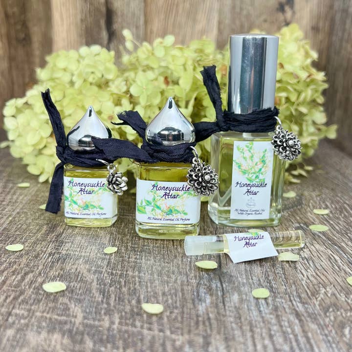 The Parfumerie,LLC. - Wholesale Perfume/Eau de Toilette - All Natural HONEYSUCKLE ATTAR Essential Oil Perfume14