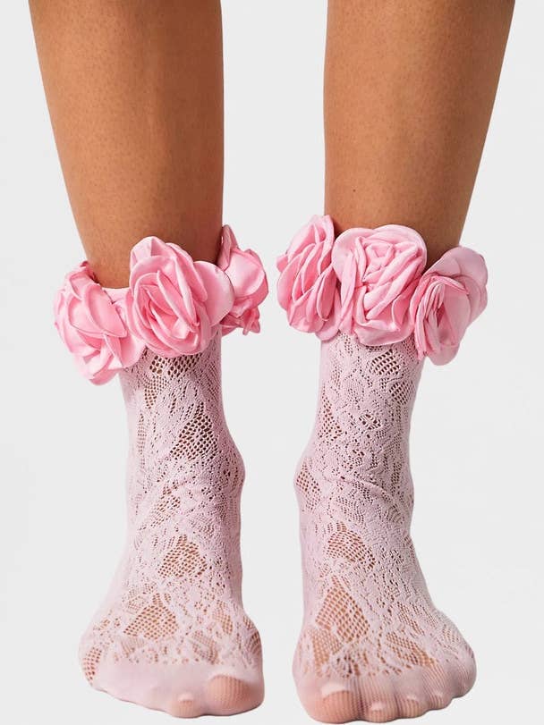 High Heel Jungle - Wholesale Socks - Women's - Lace Ring Socks