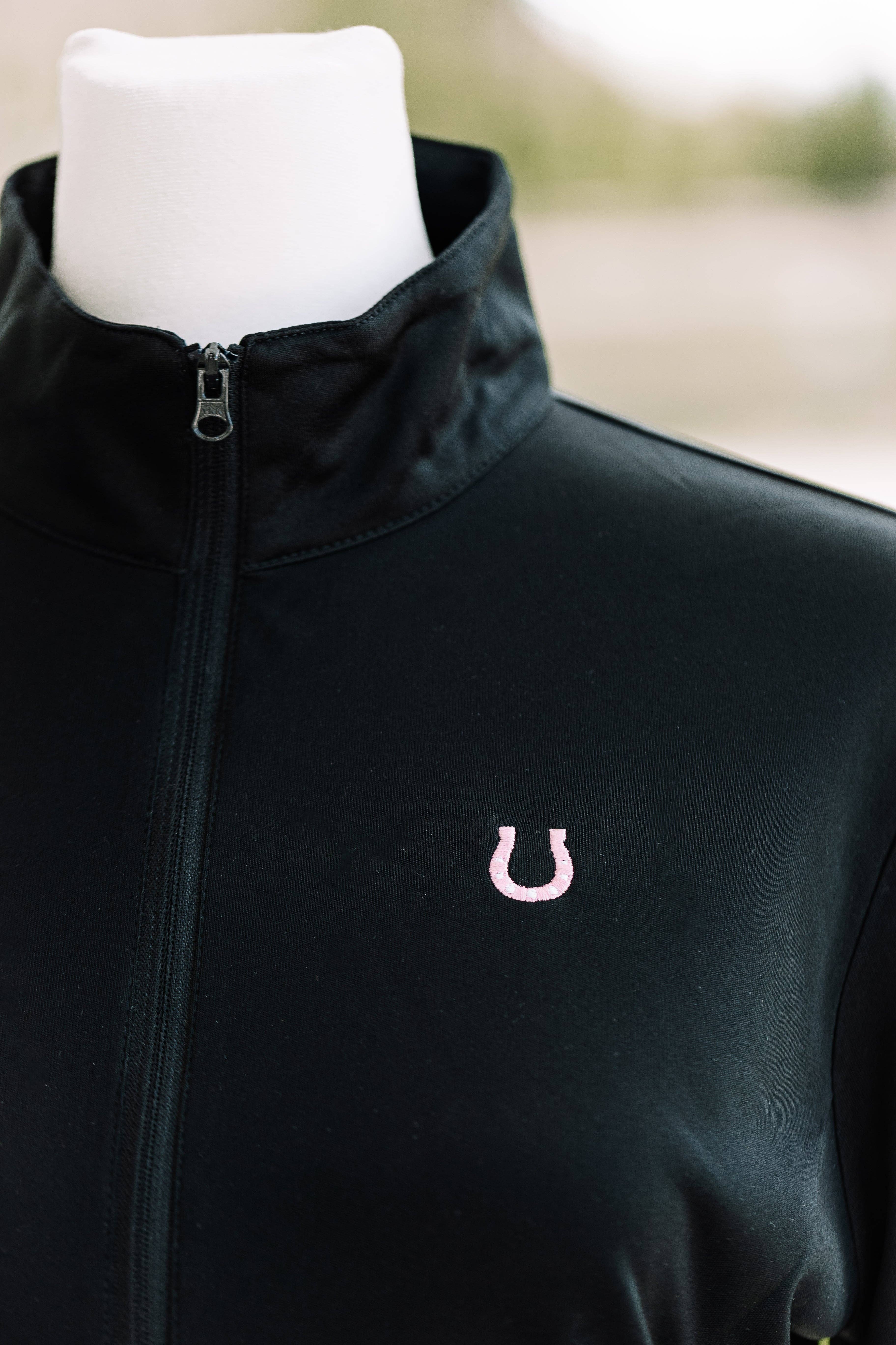 Bridle Up Hope Shop - Wholesale Athletic Top - Women's - Lucky Horseshoe Riding Shirt1