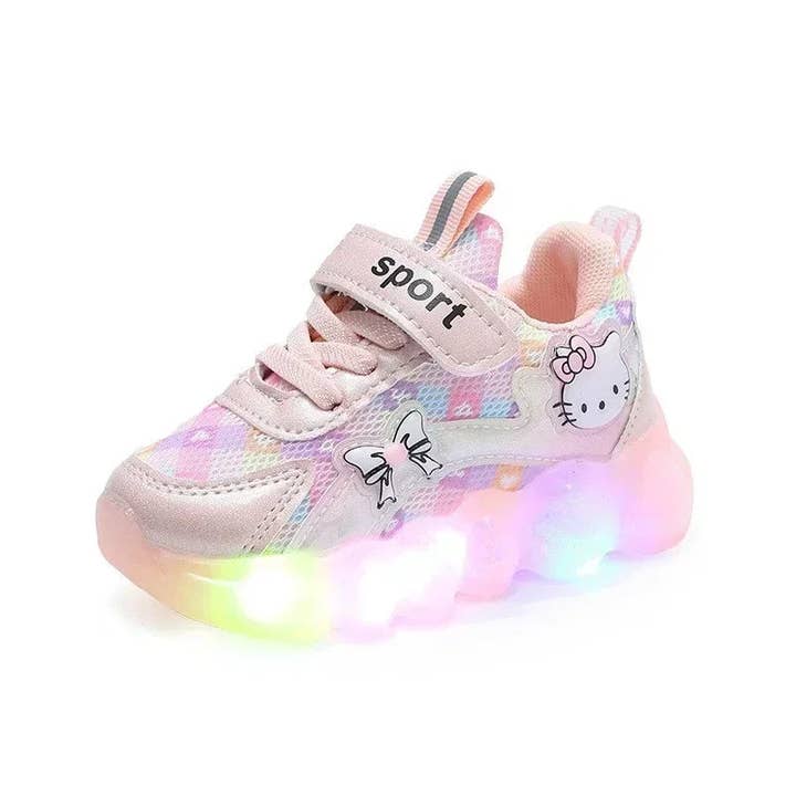 RocketBaby US - Wholesale Lifestyle Sneakers - Kids - Breathable Sneakers Shoes with Cartoon LED for Children