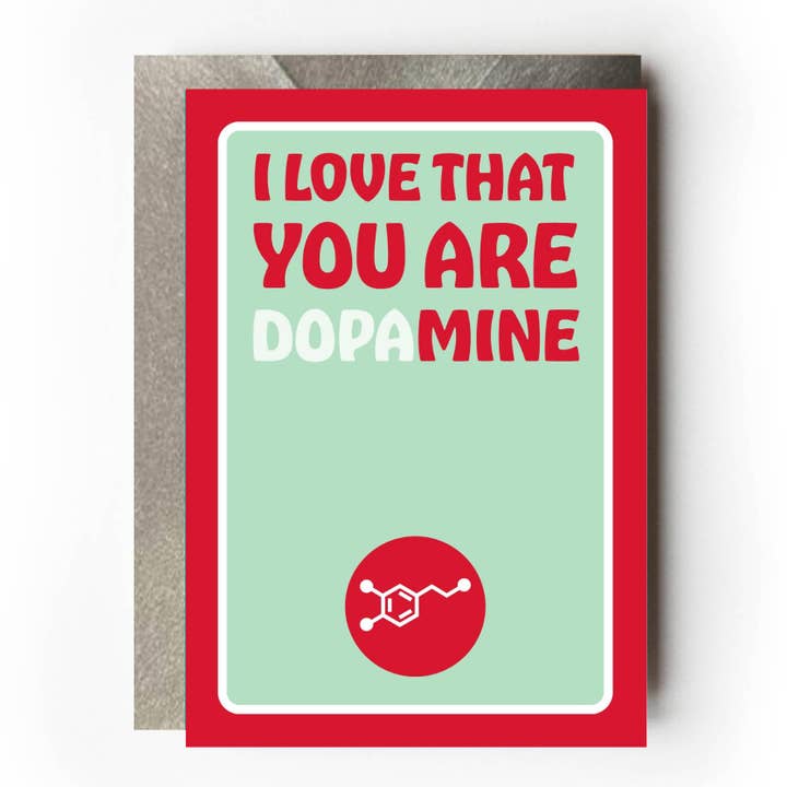 Biglietto di San Valentino sentito | Anniversario | Sei dopamina per la vendita all'ingrosso da parte di VERSED AID